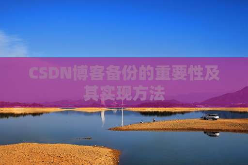 CSDN博客备份的重要性及其实现方法